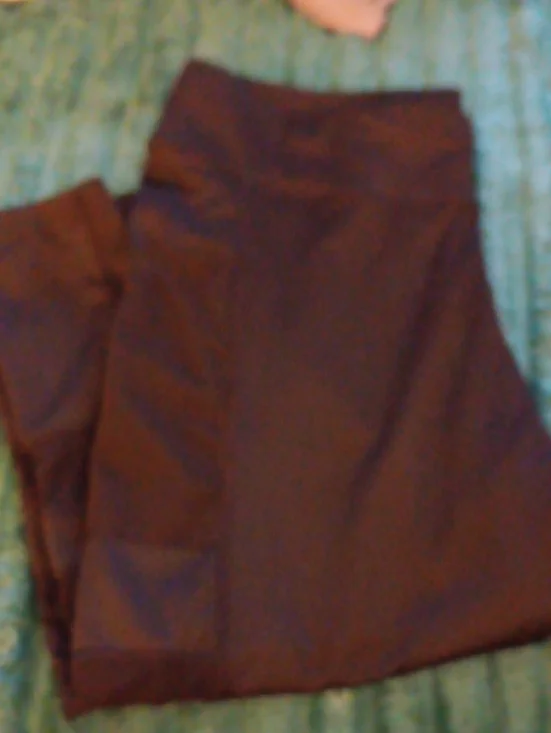 Black Women's Track Crop Joggers - Picture 7 of 7